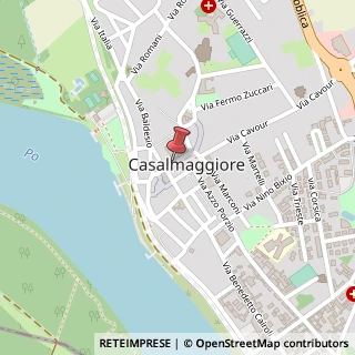 Mappa Piazza Garibaldi, 36, 26041 Casalmaggiore, Cremona (Lombardia)