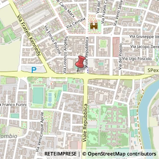 Mappa Via Fratelli Kennedy, 114, 27058 Voghera, Pavia (Lombardia)