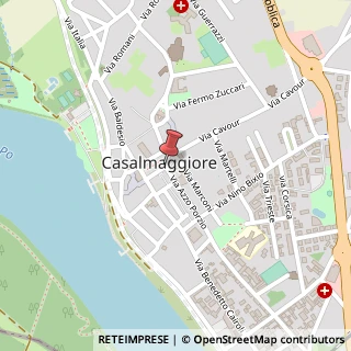 Mappa Piazza Garibaldi (Galleria Gorni) 54, 26041 Casalmaggiore CR, Italia, 26041 Casalmaggiore, Cremona (Lombardia)