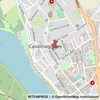 Mappa Via Guglielmo Marconi, 8, 26041 Casalmaggiore, Cremona (Lombardia)
