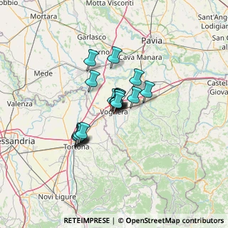 Mappa Via Bonfiglio Zanardi, 27058 Voghera PV, Italia (8.32368)