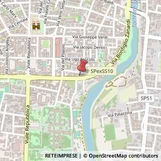 Mappa Via Zanardi Bonfiglio, 48, 27058 Voghera, Pavia (Lombardia)