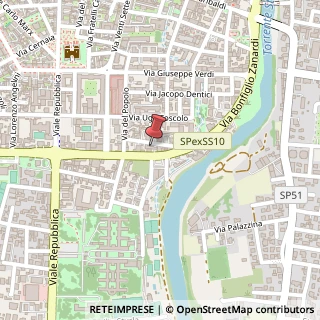 Mappa Via Zanardi Bonfiglio, 40, 27058 Voghera, Pavia (Lombardia)