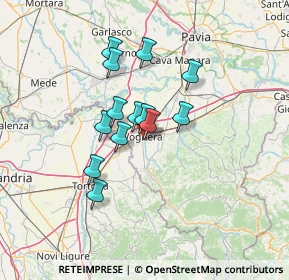 Mappa Via Fanti D'Italia, 27058 Voghera PV, Italia (10.16385)