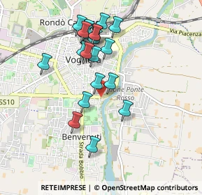 Mappa Via Fanti D'Italia, 27058 Voghera PV, Italia (0.877)