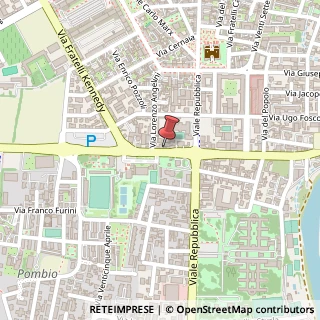 Mappa Via Fratelli Kennedy, 104, 27058 Voghera, Pavia (Lombardia)