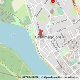 Mappa Via del Lino, 26, 26041 Casalmaggiore, Cremona (Lombardia)