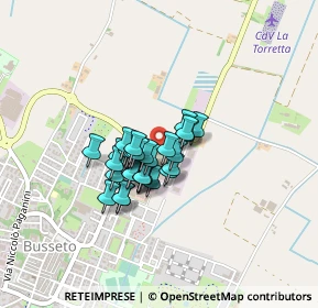 Mappa Via Giovanni Ricordi, 43011 Busseto PR, Italia (0.25667)