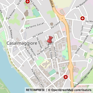 Mappa Via Nino Bixio, 33, 26041 Casalmaggiore, Cremona (Lombardia)