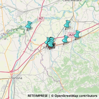 Mappa Via del Popolo, 27058 Voghera PV, Italia (3.52818)