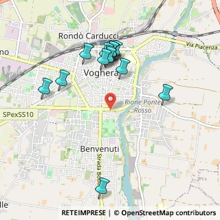 Mappa Via del Popolo, 27058 Voghera PV, Italia (0.995)