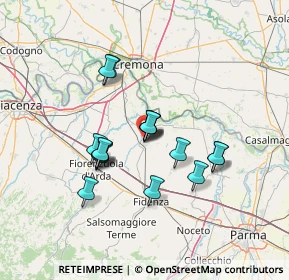 Mappa Via Tarquinio Merula, 43011 Busseto PR, Italia (10.84647)