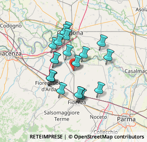 Mappa Via Aida, 43011 Busseto PR, Italia (11.381)