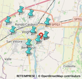 Mappa Strada della Luria, 27058 Voghera PV, Italia (1.72545)