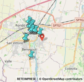 Mappa Via Luria, 27058 Voghera PV, Italia (1.42231)