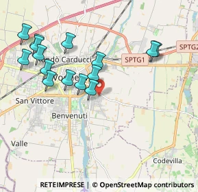 Mappa Via Luria, 27058 Voghera PV, Italia (2.07267)