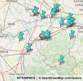 Mappa Str. della Luria, 27058 Voghera PV, Italia (17.11632)