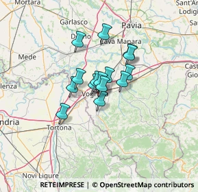 Mappa Str. della Luria, 27058 Voghera PV, Italia (7.912)
