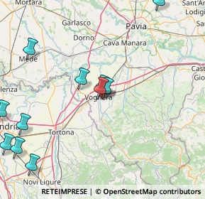 Mappa Strada della Luria, 27058 Voghera PV, Italia (22.90462)