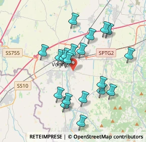 Mappa Strada della Luria, 27058 Voghera PV, Italia (3.526)