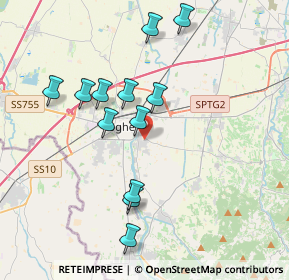 Mappa Strada della Luria, 27058 Voghera PV, Italia (3.69333)