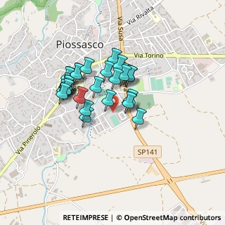 Mappa Via Vittorio Alfieri, 10045 Piossasco TO, Italia (0.35333)