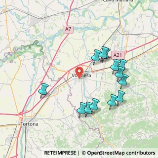 Mappa Via Cipriano Facchinetti, 27058 Voghera PV, Italia (8.10615)
