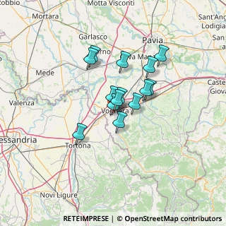 Mappa Via Cipriano Facchinetti, 27058 Voghera PV, Italia (9.23643)