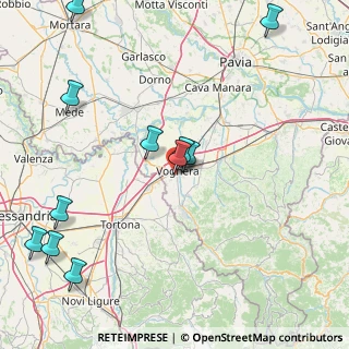 Mappa Via Cipriano Facchinetti, 27058 Voghera PV, Italia (20.34818)
