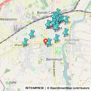Mappa Via Cipriano Facchinetti, 27058 Voghera PV, Italia (0.9565)