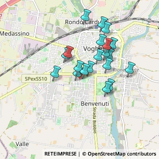 Mappa Via Cipriano Facchinetti, 27058 Voghera PV, Italia (0.785)