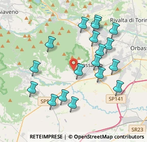 Mappa Parco Naturale di interesse provinciale del Monte San Giorgio, 10045 Piossasco TO, Italia (3.91667)