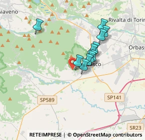 Mappa Parco Naturale di interesse provinciale del Monte San Giorgio, 10045 Piossasco TO, Italia (2.71727)