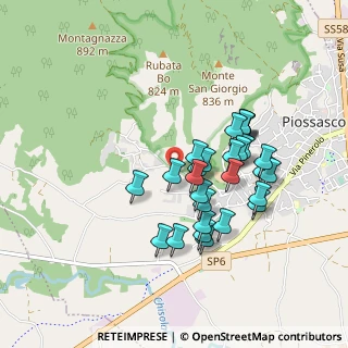 Mappa Parco Naturale di interesse provinciale del Monte San Giorgio, 10045 Piossasco TO, Italia (0.8)