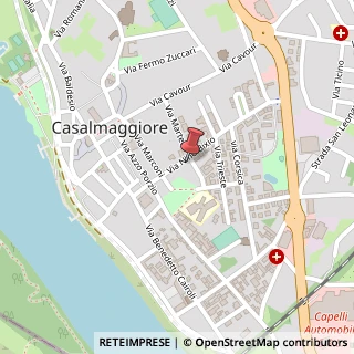 Mappa Via Nino Bixio, 36, 26041 Casalmaggiore, Cremona (Lombardia)