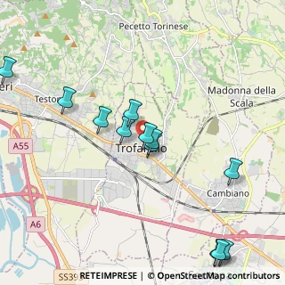 Mappa Via Nino Costa, 10028 Trofarello TO, Italia (2.26333)