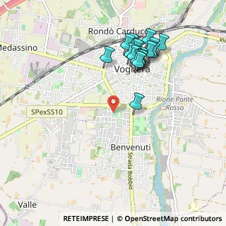 Mappa Stadio Comunale 'G.Parisi', 27058 Voghera PV, Italia (1.02105)