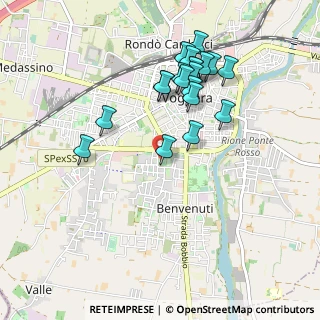 Mappa Stadio Comunale 'G.Parisi', 27058 Voghera PV, Italia (0.934)