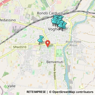 Mappa Stadio Comunale 'G.Parisi', 27058 Voghera PV, Italia (0.99692)