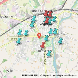 Mappa Stadio Comunale 'G.Parisi', 27058 Voghera PV, Italia (0.9645)