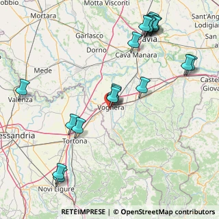 Mappa Stadio Comunale 'G.Parisi', 27058 Voghera PV, Italia (20.376)