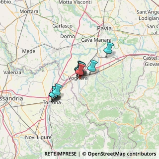 Mappa Via Giuseppe peloso, 27058 Voghera PV, Italia (8.54167)