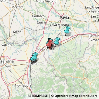 Mappa Via Sicilia, 27058 Voghera PV, Italia (8.7475)