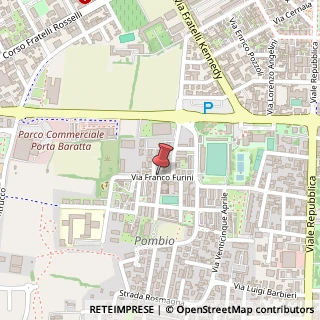 Mappa Via Franco Furini, 52, 27058 Voghera, Pavia (Lombardia)