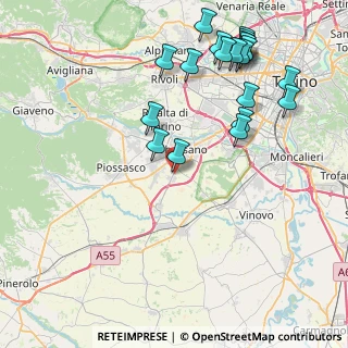 Mappa Via Alessandro Volta, 10040 Volvera TO, Italia (9.765)