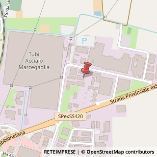 Mappa Via Vanoni Ezio, 60, 26041 Casalmaggiore, Cremona (Lombardia)