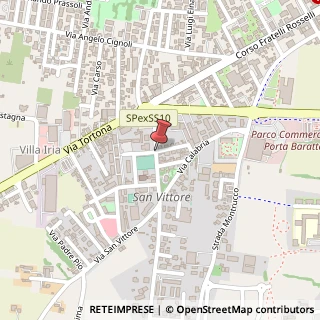 Mappa Via cattaneo carlo 3, 27058 Voghera, Pavia (Lombardia)