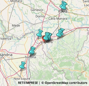 Mappa Via Carlo Cattaneo, 27058 Voghera PV, Italia (11.2325)