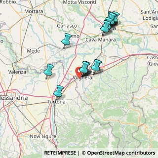 Mappa Via Carlo Cattaneo, 27058 Voghera PV, Italia (15.5235)