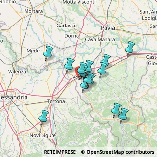 Mappa Via Carlo Cattaneo, 27058 Voghera PV, Italia (11.87714)